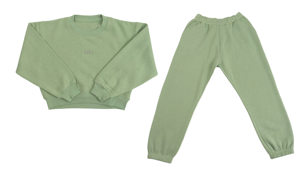 Sage Top & Bottom Set