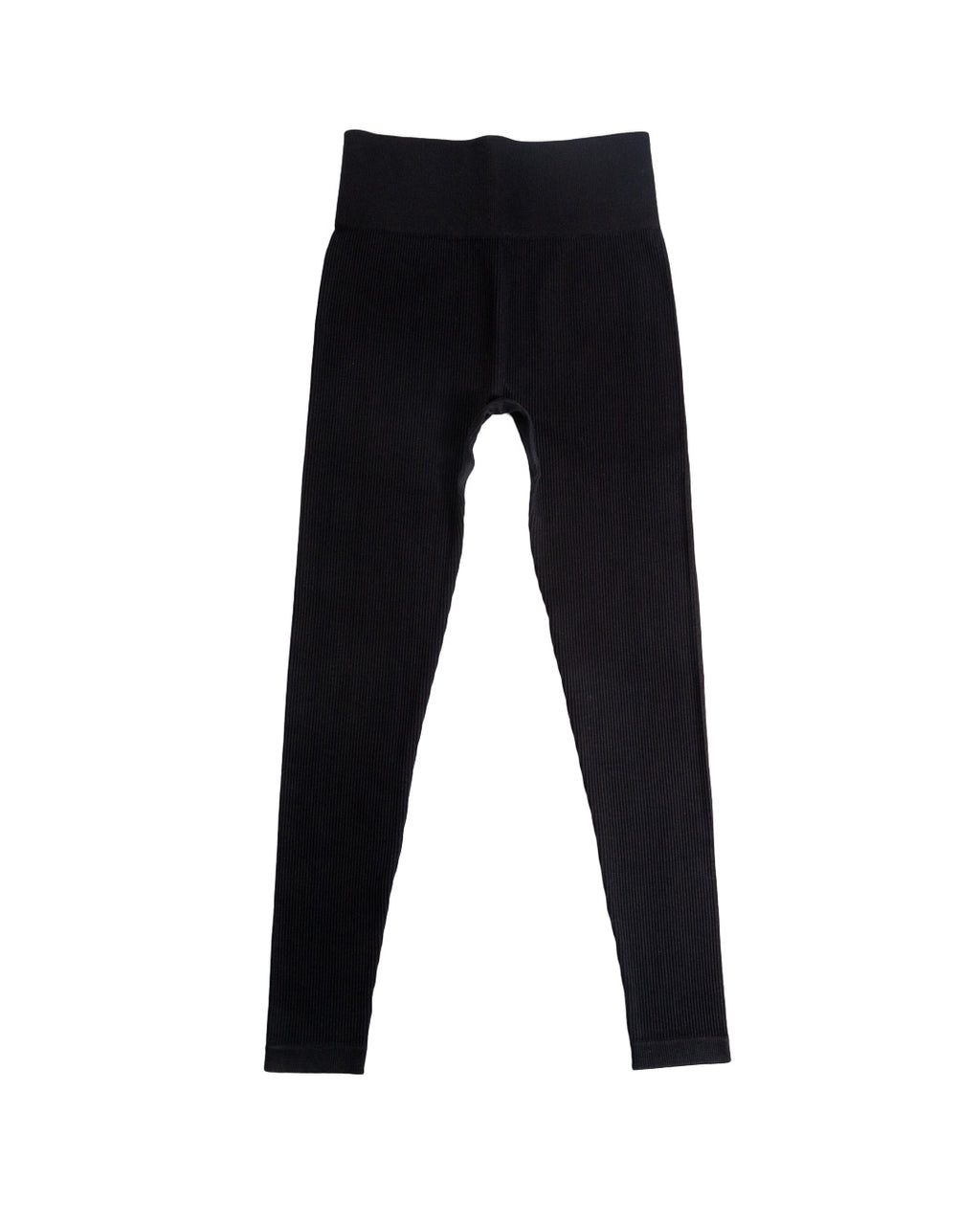 Black Ripped High - Waisted Seamless Leggings