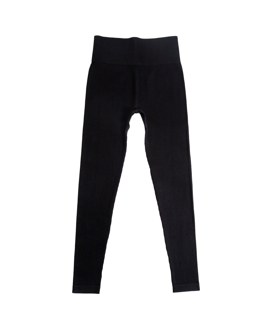 Black Ripped High - Waisted Seamless Leggings