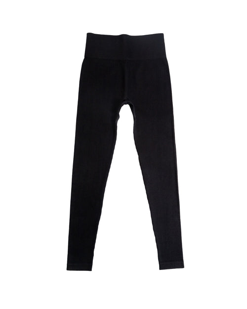 Black Ripped High - Waisted Seamless Leggings