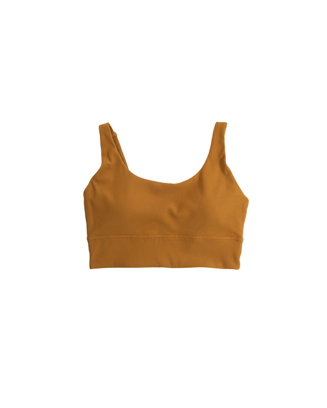 Mustard Yoga Ripped Bra