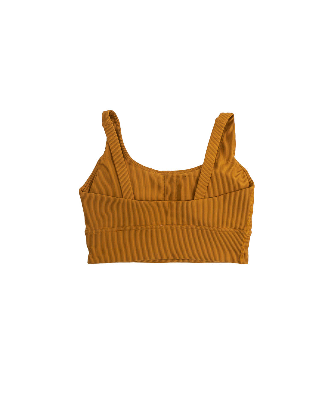Mustard Yoga Ripped Bra
