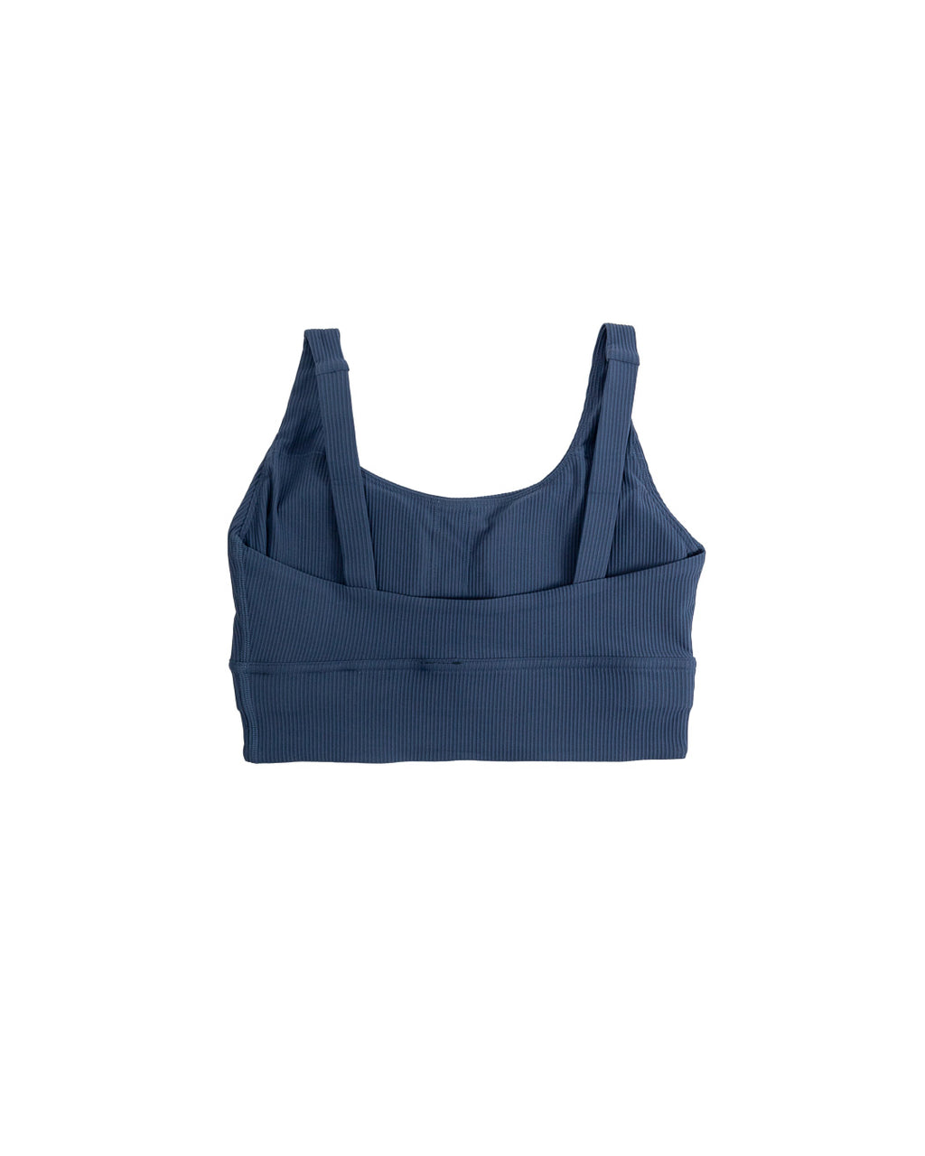 Blue Yoga Ripped Bra