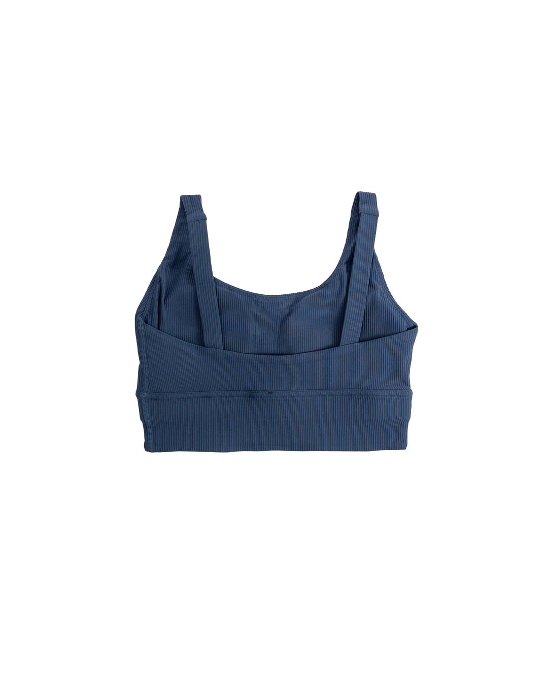 Blue Yoga Ripped Bra