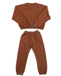 Brown Top & Bottom Set